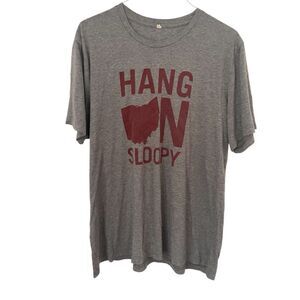 Ohio State Hang On Sloopy Heathered Grey Ohio Tee men’s 2x